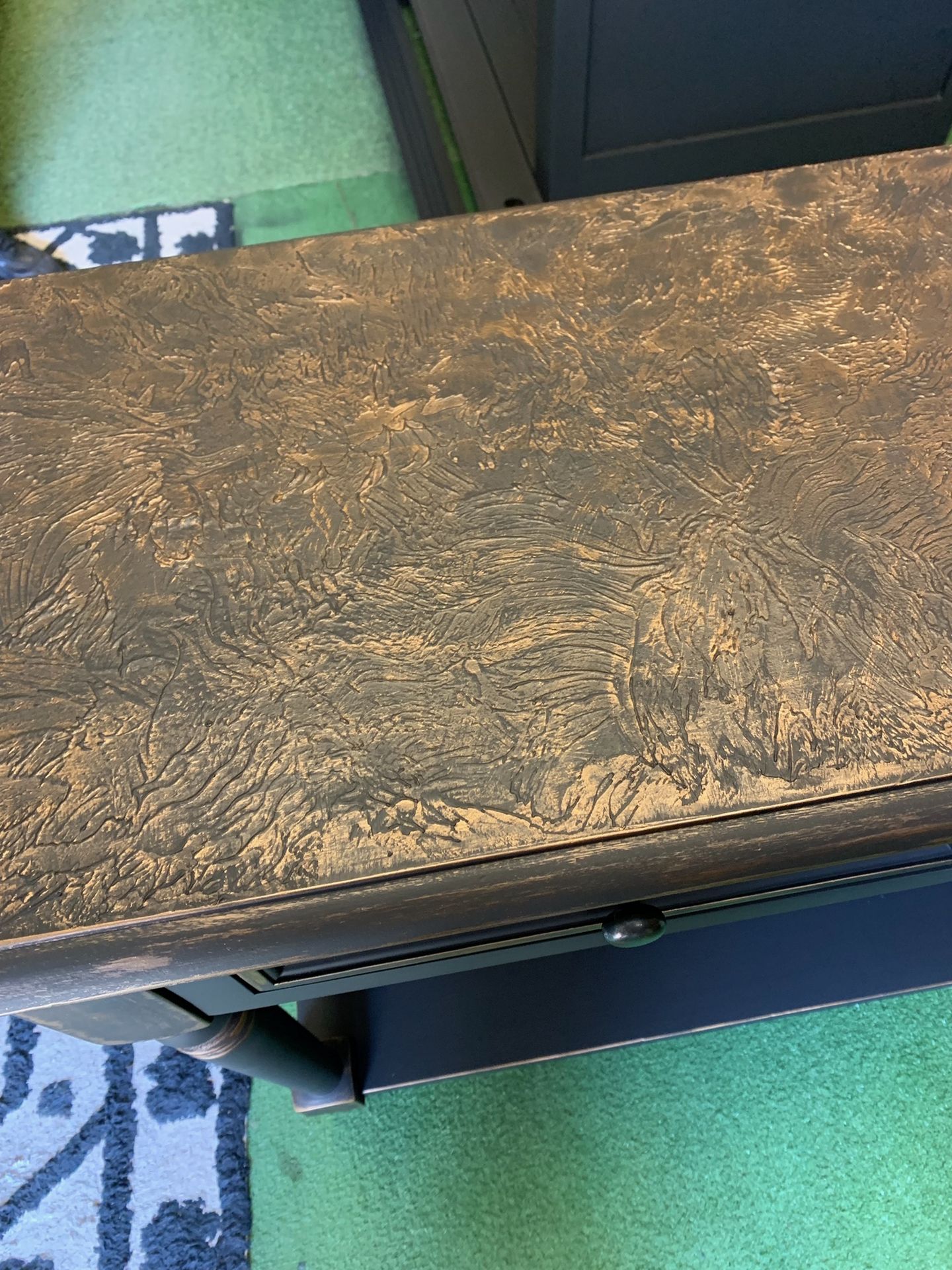 Table effet matière